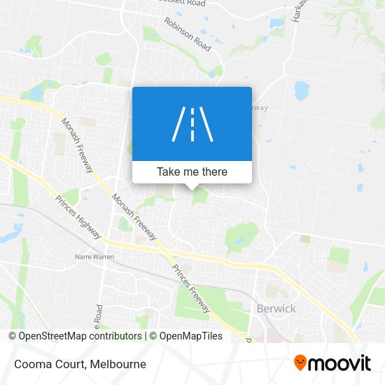 Cooma Court map