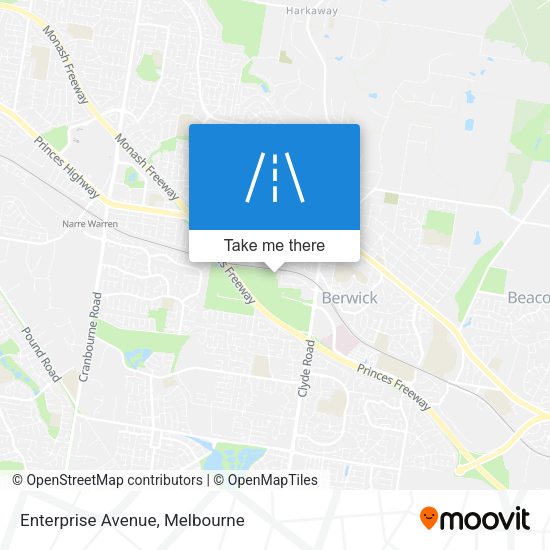 Enterprise Avenue map