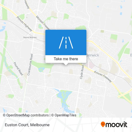 Euston Court map