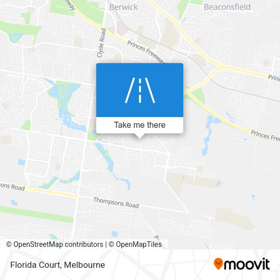 Florida Court map