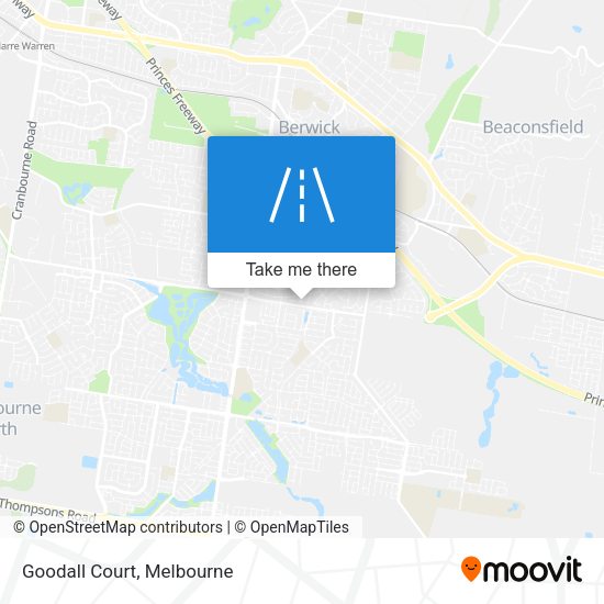 Goodall Court map