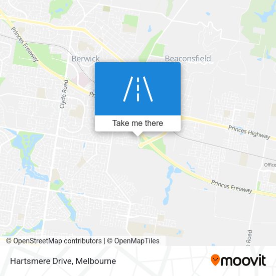 Hartsmere Drive map