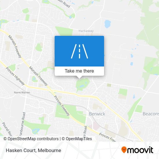 Hasken Court map