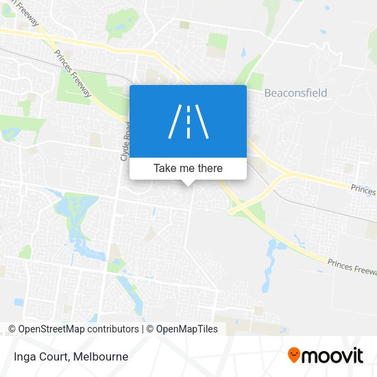 Inga Court map