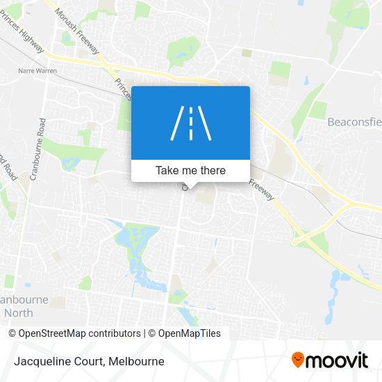 Jacqueline Court map
