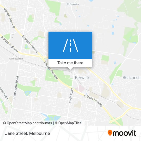 Jane Street map