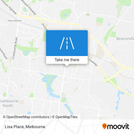 Lisa Place map