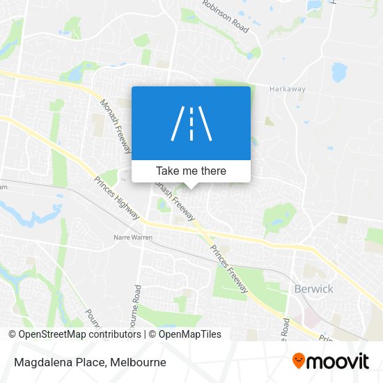 Magdalena Place map