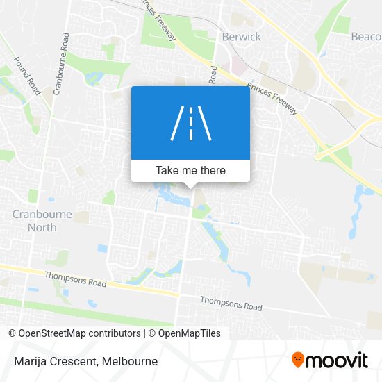 Marija Crescent map