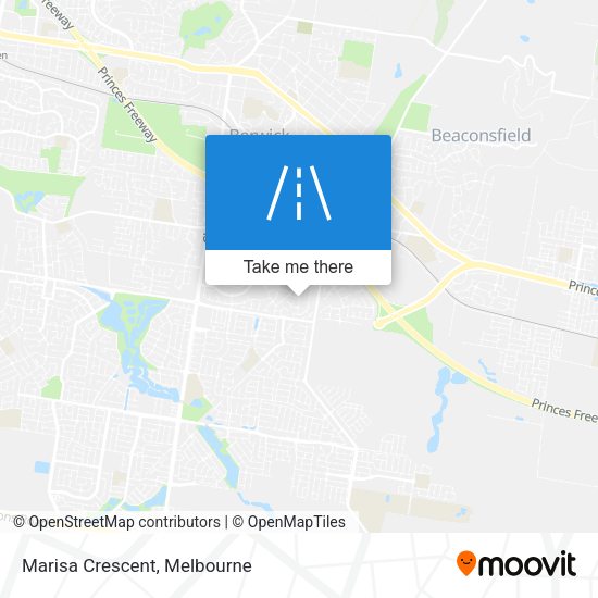Marisa Crescent map