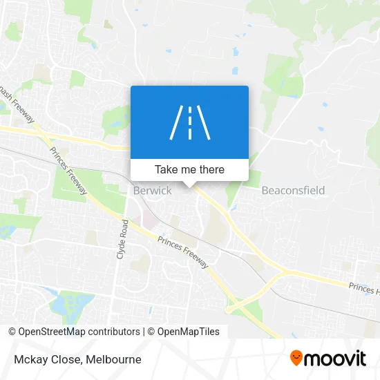 Mckay Close map
