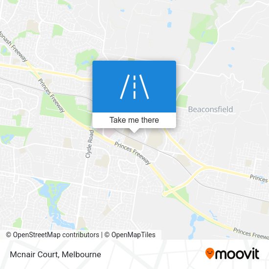 Mcnair Court map