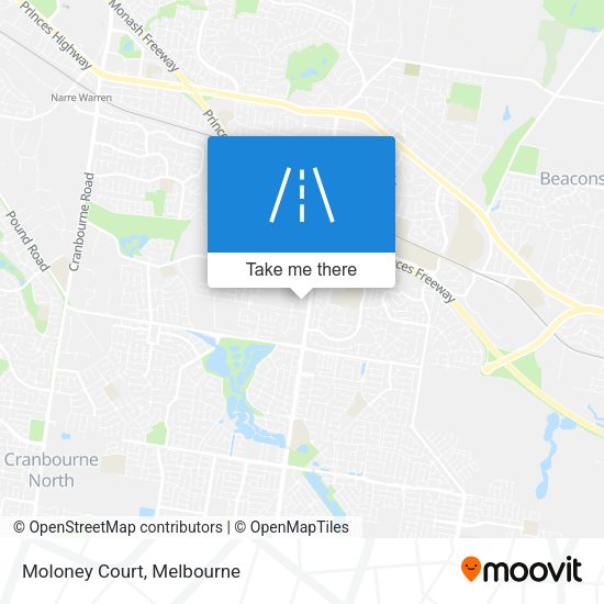 Moloney Court map