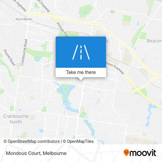 Mondous Court map