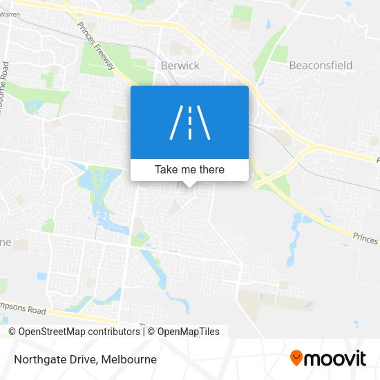 Northgate Drive map