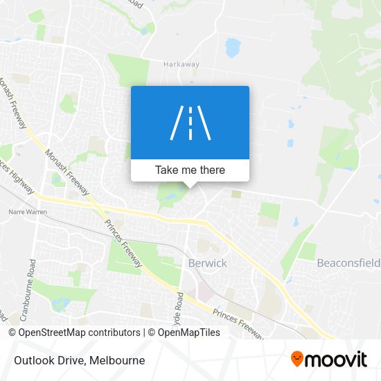Outlook Drive map