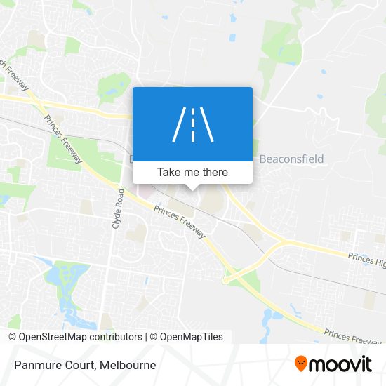 Panmure Court map