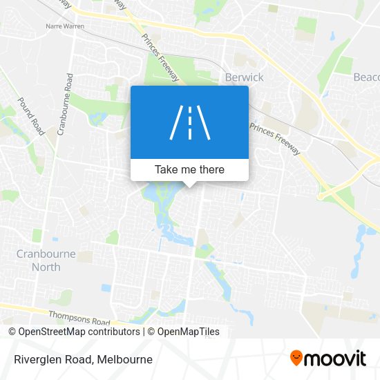 Riverglen Road map