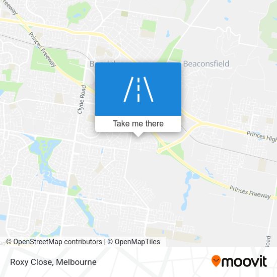 Roxy Close map