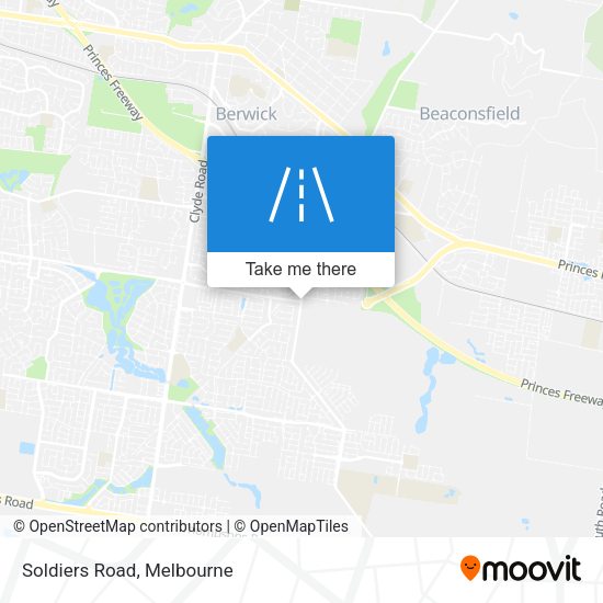 Soldiers Road map