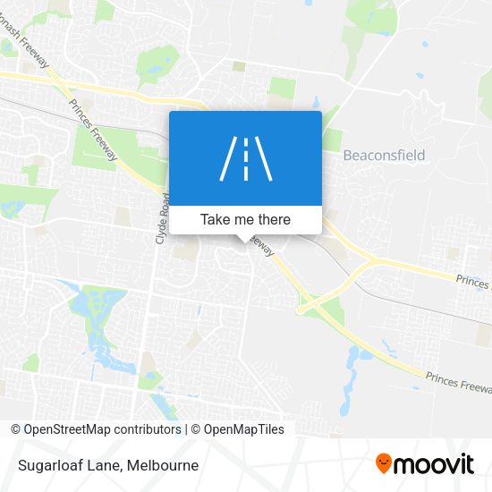 Sugarloaf Lane map