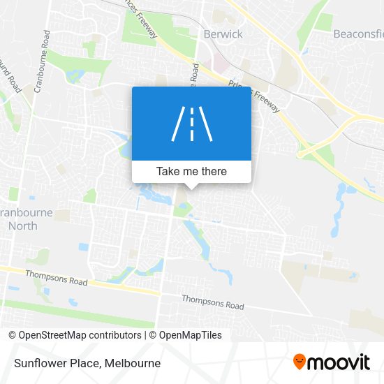 Sunflower Place map