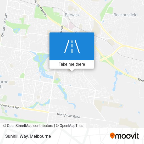 Sunhill Way map