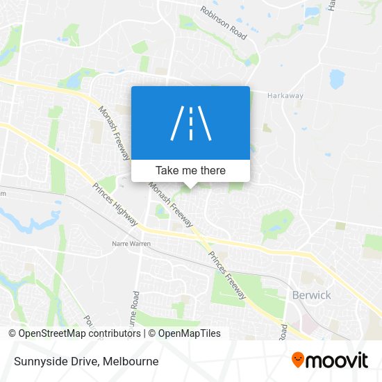 Sunnyside Drive map
