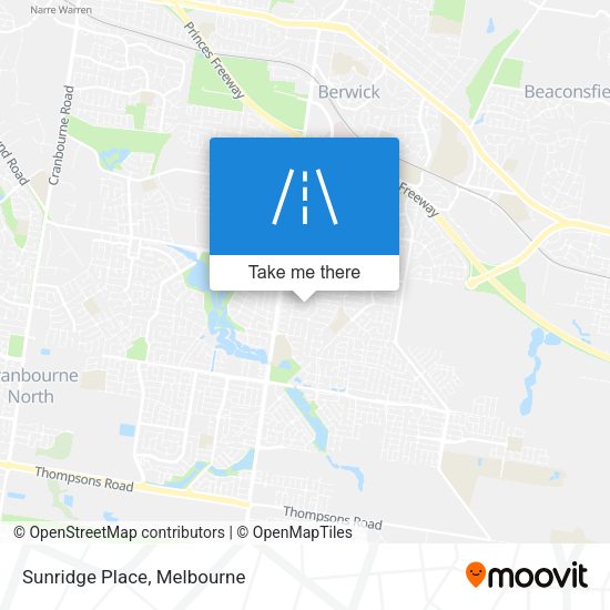 Sunridge Place map