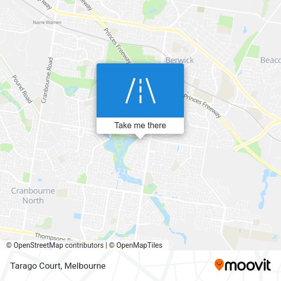 Tarago Court map