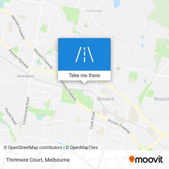 Thirlmere Court map