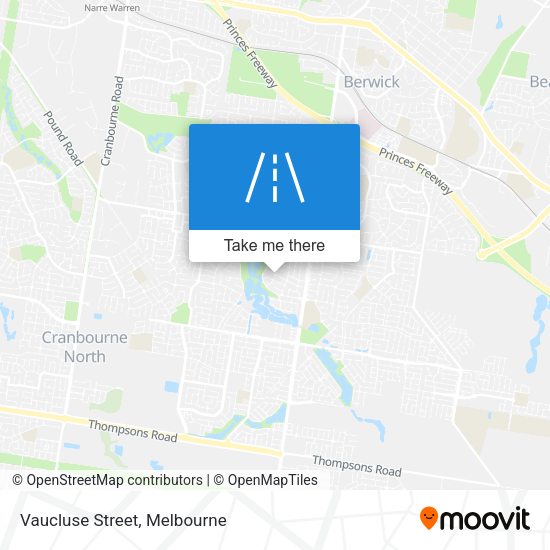Vaucluse Street map