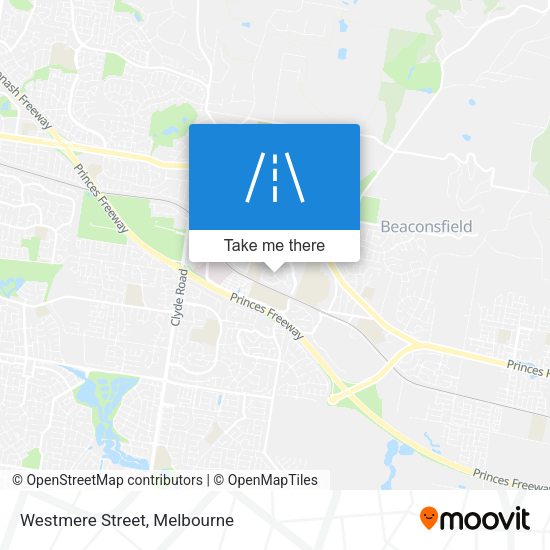 Westmere Street map