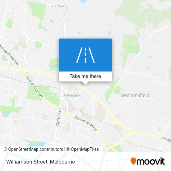 Williamson Street map