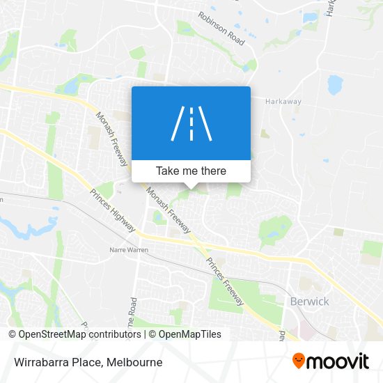 Wirrabarra Place map