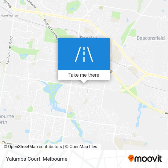 Yalumba Court map
