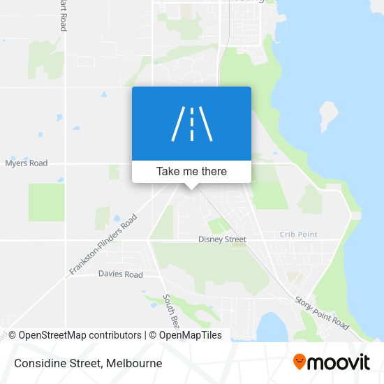 Considine Street map