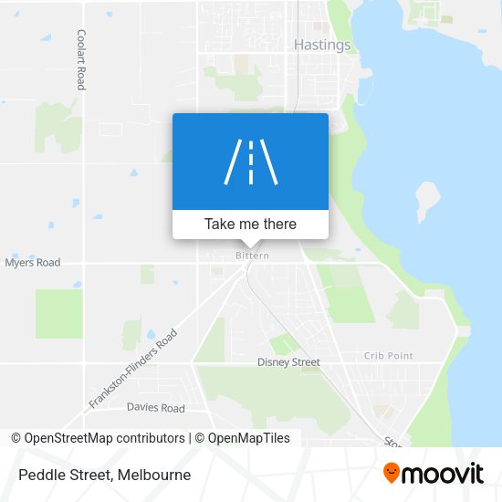 Peddle Street map