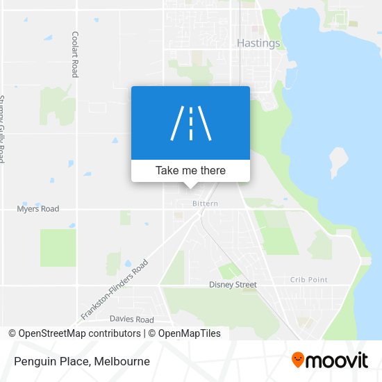 Penguin Place map