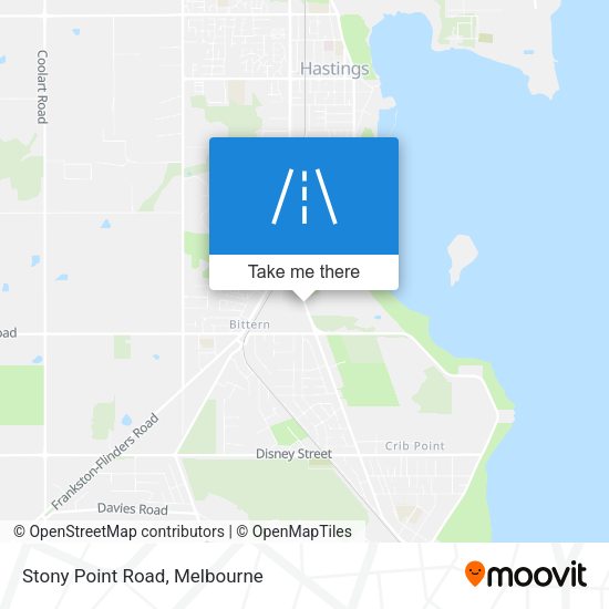 Stony Point Road map