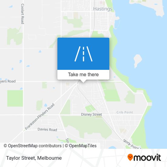 Taylor Street map