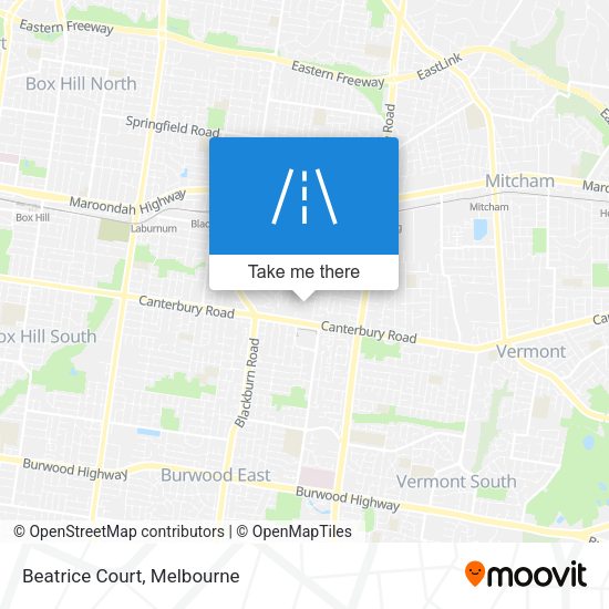 Beatrice Court map