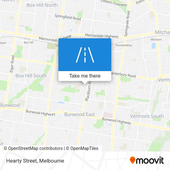 Hearty Street map