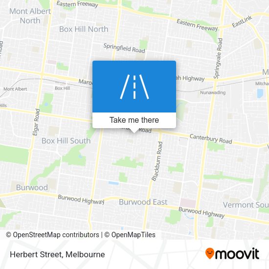 Herbert Street map
