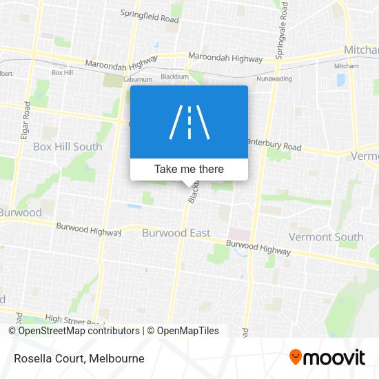Rosella Court map