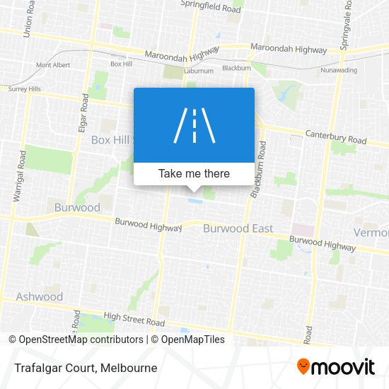 Trafalgar Court map