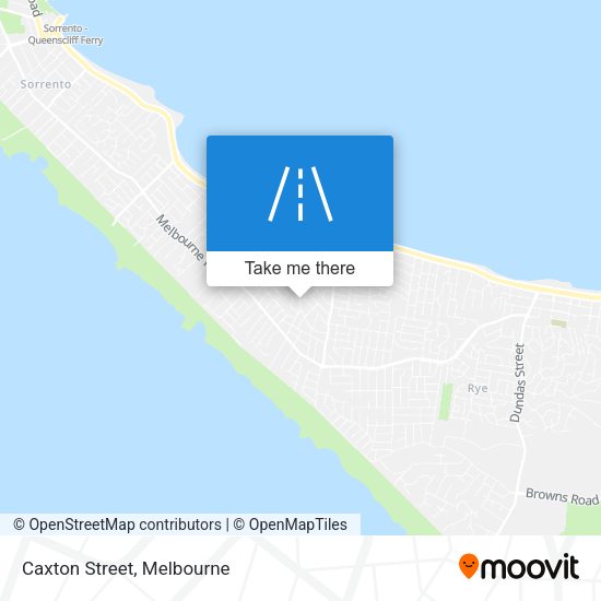 Caxton Street map