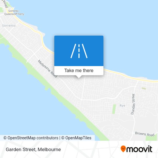 Garden Street map
