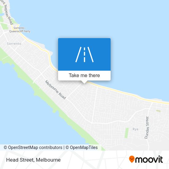 Head Street map