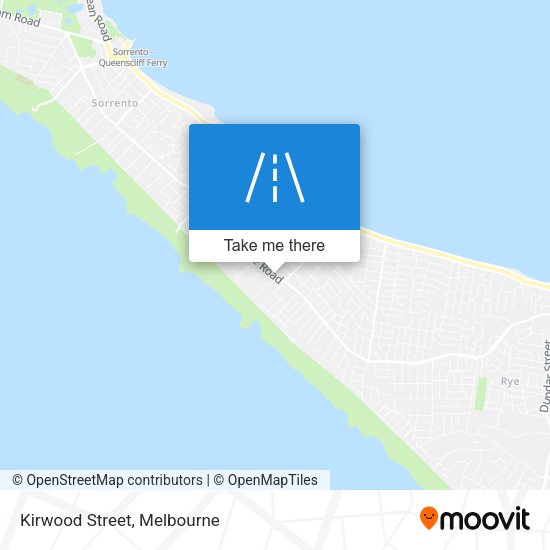 Kirwood Street map